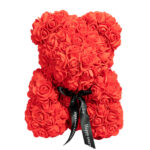 ROSE BEAR μεγάλο κόκκινο 40cm