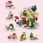 Christmas Building DIY Χριστουγεννιάτικο Παιχνίδι Κατασκευής Σπιτάκι 6σε1 302τμχ