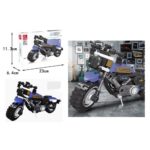 Παιχνίδι Συναρμολόγησης Μοτοσυκλέτα Motorcycle 253 τμχ
