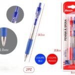 Στυλό Διαρκείας 1.0mm Μπλε Και Κόκκινο (2 Τεμάχια)