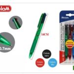 Στυλό Διαρκείας 0.7mm 3σε1 (Μπλε-Μαύρο-Κόκκινο) 3 τμχ