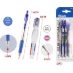 Σετ Στυλό Διαρκείας 1.0mm Μπλε & Διορθωτικό Μπλάνκο 1.5mm