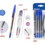 Σετ Στυλό Διαρκείας 1.0mm Μπλε & Διορθωτικό Μπλάνκο 1.5mm