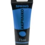 Ακρυλικό Χρώμα Ζωγραφικής Spring 75 ml – Blue