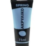 Ακρυλικό Χρώμα Ζωγραφικής Spring 75 ml – Light Gray Blue