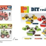 Παιδικό Όχημα Μπουλντόζα DIY - 998-21A
