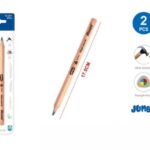 Ξυλομπογιές Jumbo Magic με 4 Χρώματα – Σετ 2 Τεμαχίων
